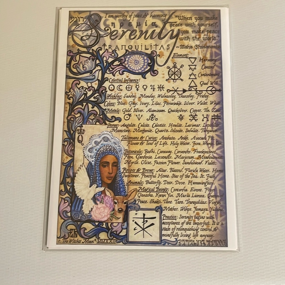 Witches Moon Serenity Artwork